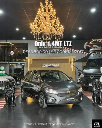 CHEVROLET ONIX 1.4 MPFI ACTIV 8V FLEX 4P AUTOMÁTICO